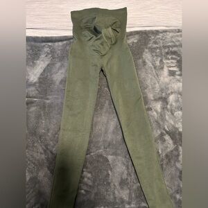 BLANQI Forest Green Maternity Leggings